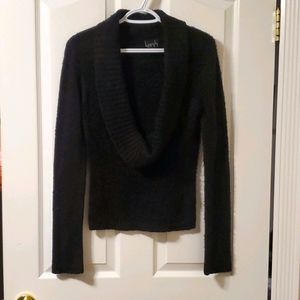 Kersh Cowl Neck Knit Sweater